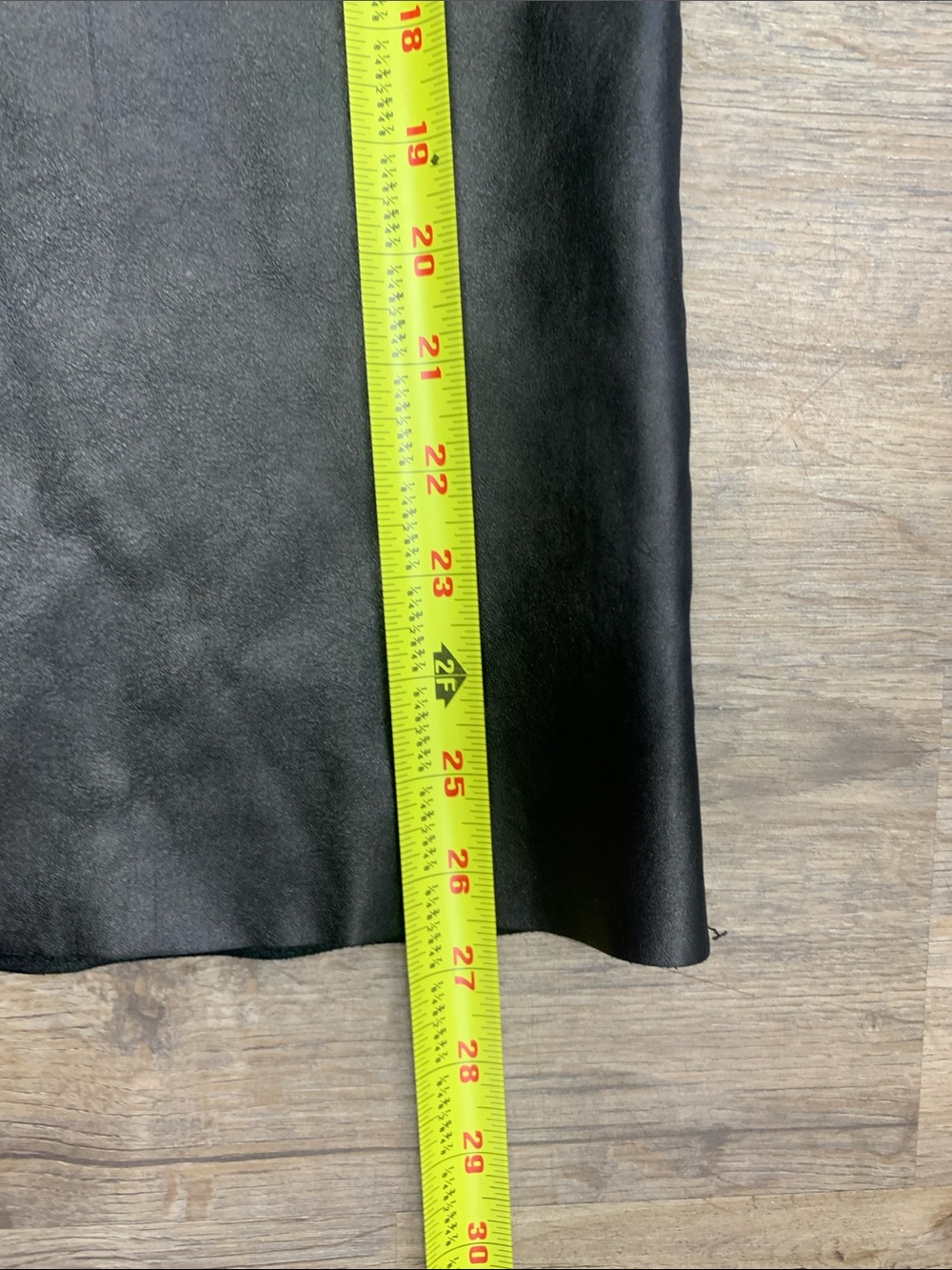 GAP Black Leather Pencil Skirt - Picture 2 of 5